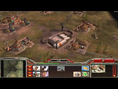 C&C Generals Zero Hour - Defcon 2v2v2 pro - Nuke