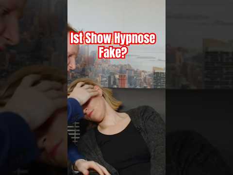 Ist Show Hypnose echt oder Fake? #unterbewusstsein #hypnose