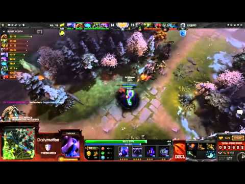 Na'Vi vs Team Liquid Game 2 DOTA 2 Champions League Capitalist & Ayesee