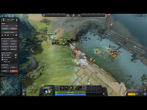 Yapzor tests BUG on Earth Spirit's grip