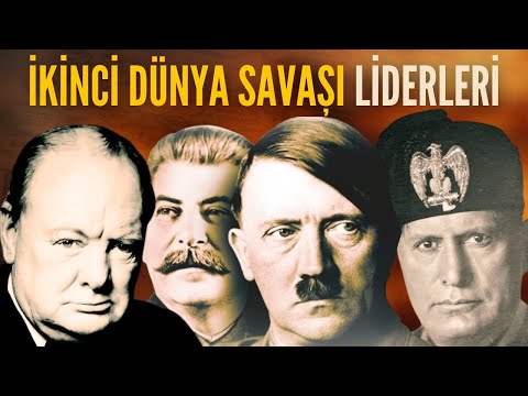 İkinci Dünya Savaşı'nın Liderleri - Churchill, Stalin, Hitler ve Mussolini (Uyku İçin Tarih)