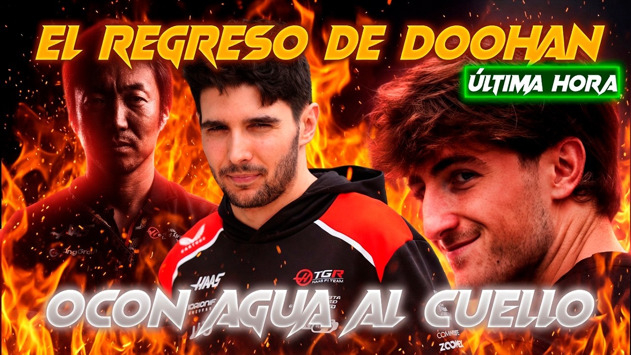 JACK DOOHAN A LAS PUERTAS DEL REGRESO CON HAAS F1 POR OCON, PATROCINIOS DE SU PADRE SERÍAN CLAVES