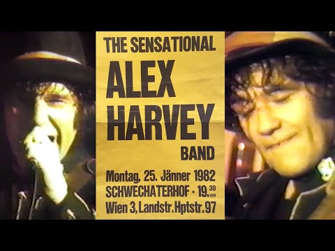 Alex Harvey's last Concert - Vienna 1982 - The Sensational Alex Harvey Band