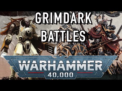 Lord Discordant Vs Commander Shadowsun: GrimDark Battles Warhammer 40k