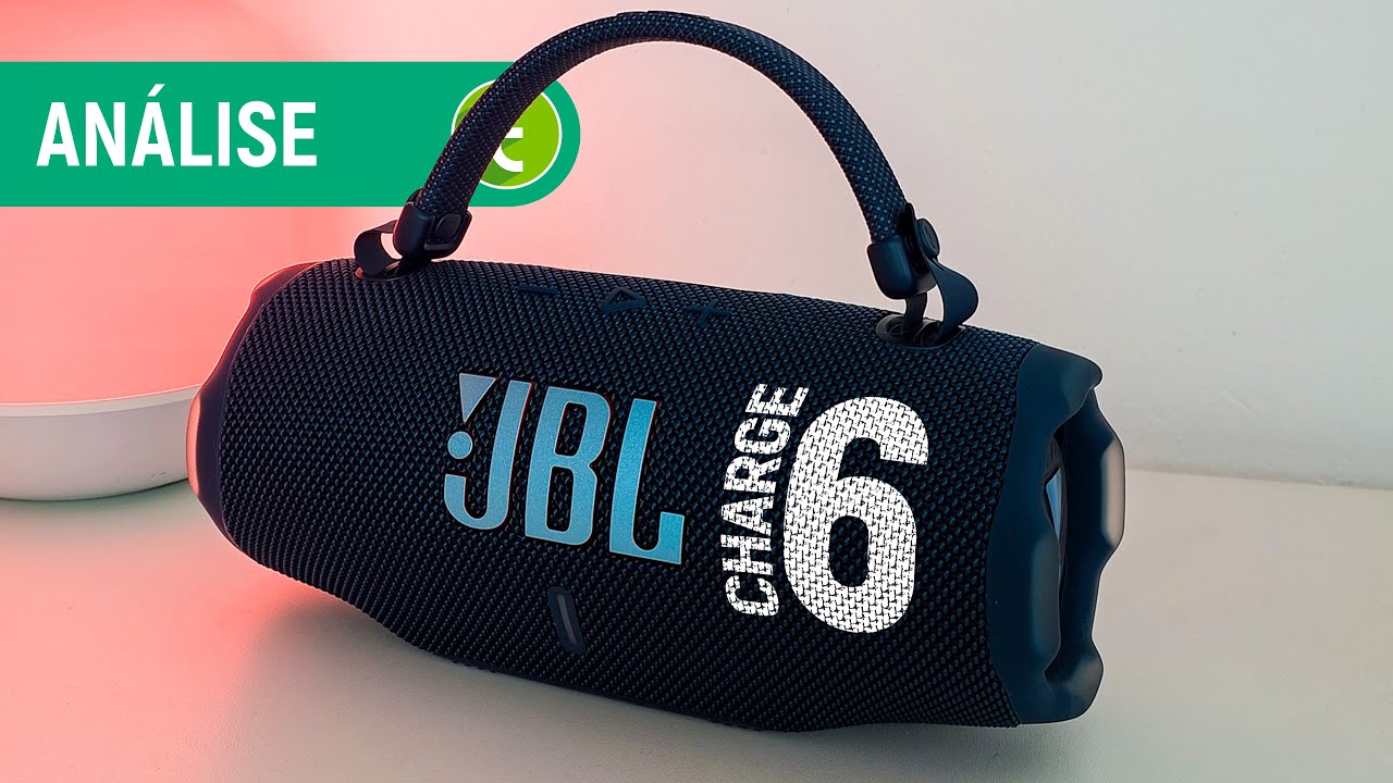 Miniatura da avaliação em vídeo de Caixa de Som JBL Charge 6 Bluetooth Portátil 30W RMS