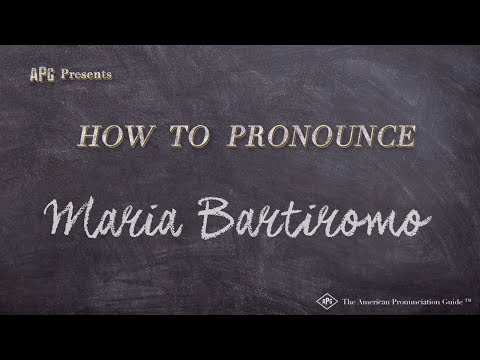 How to Pronounce Maria Bartiromo (Real Life Examples!)
