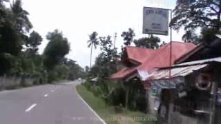 preview picture of video 'Motorbike ride from a village in Badian to Lambug Beach, Badian, Cebu, Philippines ( 6 )'