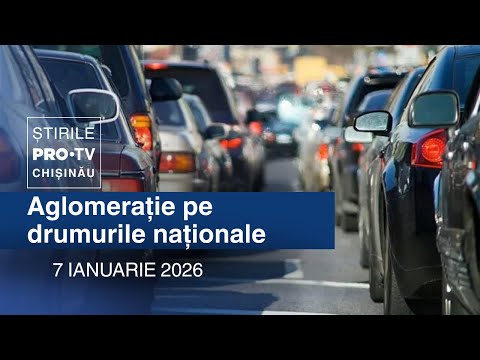 Știrile PRO TV (20:00) | AGLOMERAȚIE PE DRUMURILE NAȚIONALE | Moldova