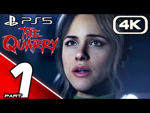 THE QUARRY PS5 Gameplay Walkthrough Part 1 FULL GAME (4K 60FPS) No Commentary