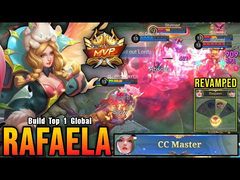 CC MASTER!! Rafaela Revamp?! The Next META!! - Build Top 1 Global Rafaela ~ MLBB