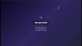 How to Create Splash Screens