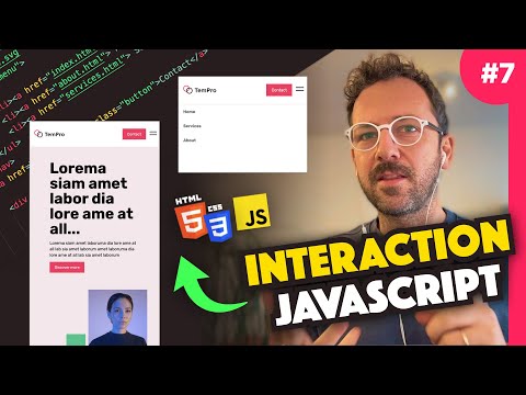 Corso Creazione Siti Web  - 7 Interazioni con Javascript (Tutorial Html, Css, JS)