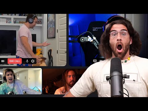 Hasanabi reacts to the full unreleased Mizkif Call on CrazySlick