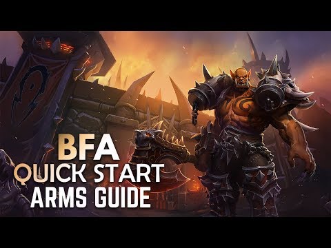 BFA Quick Start BASIC Guide: ARMS WARRIOR (PATCH 8.0)