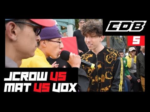 JCrow vs Vox vs Mc Mat - Octavos - CDB 5 Último cupo a Supremacia Mc Nacional 2019-🇨🇴