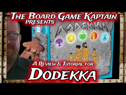 The Board Game Kaptain's Review & Tutorial for Dodekka