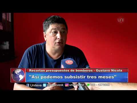 Fuerte recorte a los bomberos