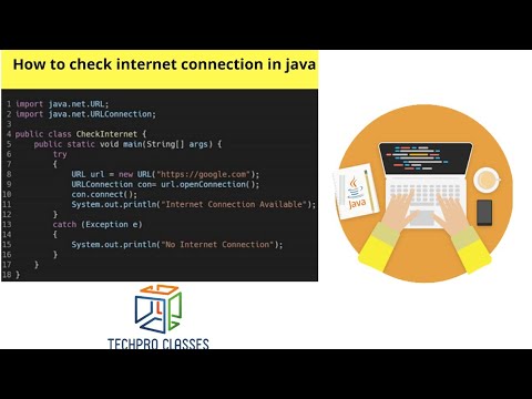 Java Program Urlconnection Url How To Check Internet Connection In Java Code