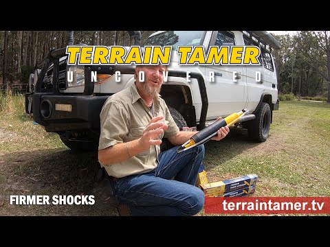 Terrain Tamer Uncovered: Firmer Shocks