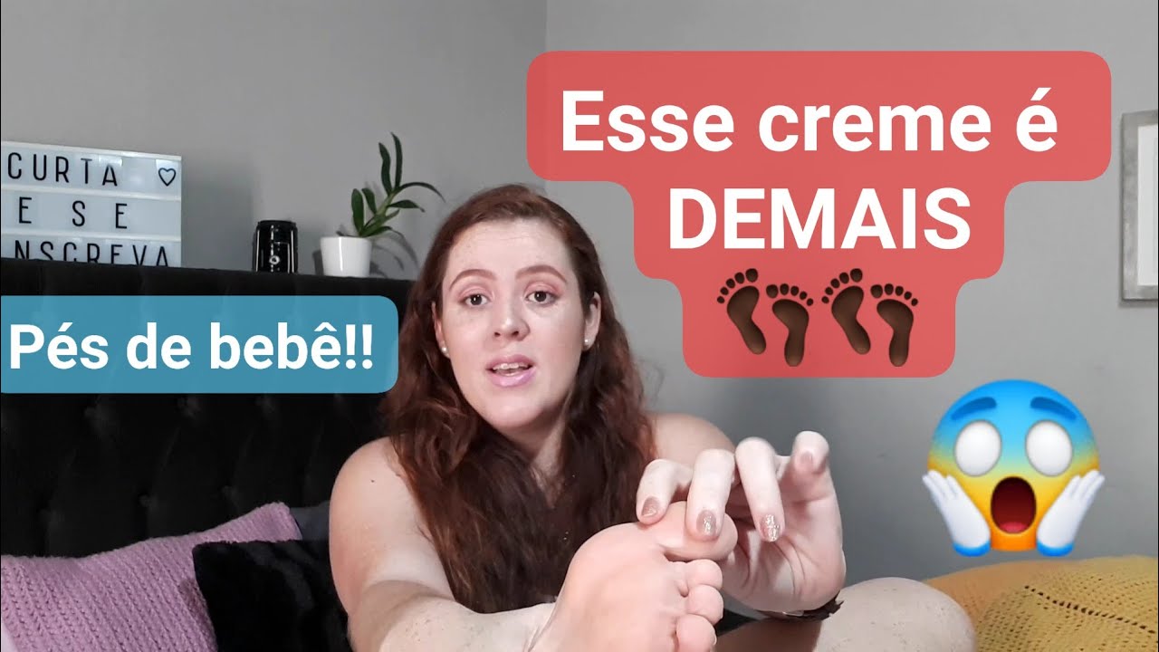 Watch Now O MELHOR CREmE PARA OS PÉS RACHADOS, RECUPERA DA NOITE PRO DIA 👣👶 - Por Evelyn Carmelim. O MELHOR CREmE PARA OS PÉS RACHADOS, RECUPERA DA NOITE PRO DIA 👣👶 - Por Evelyn Carmelim.