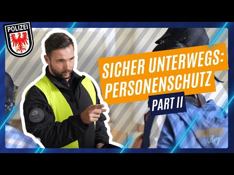 From the life of a bodyguard, part 2 | Brandenburg Police Vlog #2