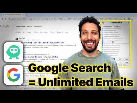 How to Scrape Thousands of Email Addresses from Google Search Using EmailScout.io
