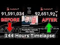 PewDiePie's EPIC Comeback VS T-Series! (TIMELAPSE)