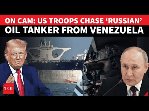 Trump ANGERS Putin: UNSEEN Footage Of US Warship Chasing ‘Russian’ Oil Tanker Near Venezuela