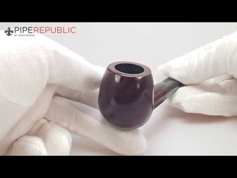 The White Spot Bruyere Pfeifen Apple - Filter Einzelstück 4101F Smooth