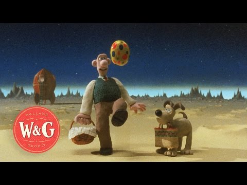 A Grand Day Out - Landing on the Moon - Wallace and Gromit