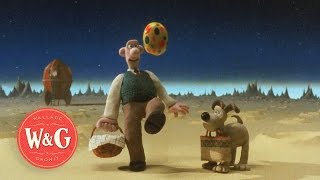 A Grand Day Out - Landing on the Moon - Wallace and Gromit