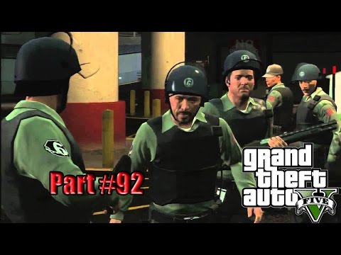 Grand Theft Auto 5 Gameplay Playthrough Part 92 - The Big Score (PS4)
