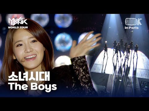 소녀시대 - The Boys | 뮤직뱅크 월드투어 in 파리 |  MUSIC BANK IN PARIS 2012 | KBS 120218방송