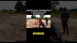 Download lagu Video Lucu TNI Gagal Tembak Mortir Auto Lari Kocar-kacir #shorts mp3