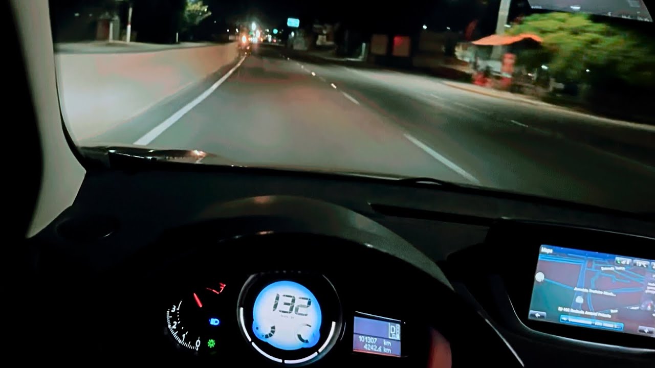 Lofi POV Drive Night 4k - Renault Fluence Dynamique 2.0 2014/2025 CVT - Brazil - Rio de Janeiro