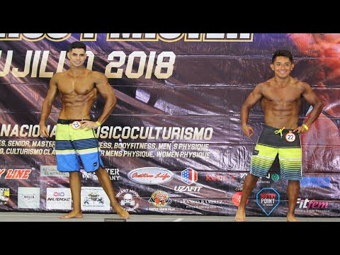 MEN PHYSIQUE JUVENIL 1.70 m. – MISS & MISTER TRUJILLO 2018