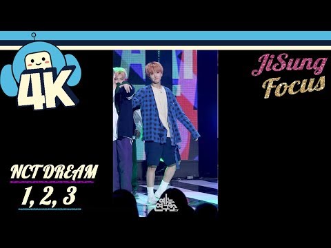 [4K & Focus Cam] NCT DREAM - 1,2,3 (Jisung Focus)  @Show! Music Core 20180908