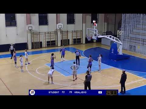 1ZLS 8. kolo / UŽKK Student - ŽKK Kraljevo / 30.11.2019.