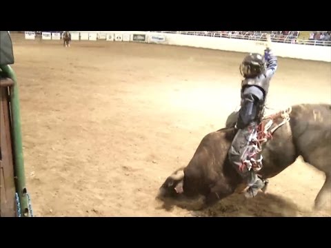 WINNING RIDE: Kasey Hayes puts up 92 points on DaNutso