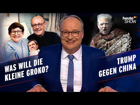 Schwarz-Rot einigt sich – Trump und China streiten weiter | heute-show vom 11.04.2025