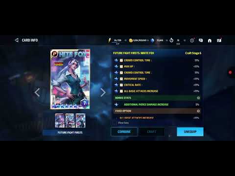 My updated card deck - Marvel Future Fight