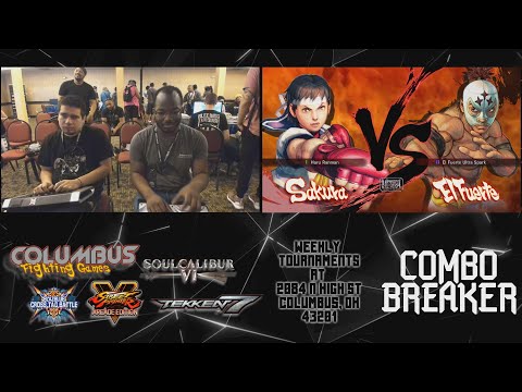 USF4|ComboBreaker 2019 - DBJoseph (Sakura) vs MannyFuente (ElFuerte)