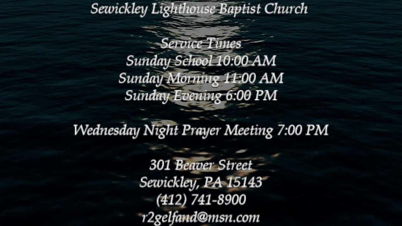 Pastor Gelfand - Wednesday PM - 1/22/2025
