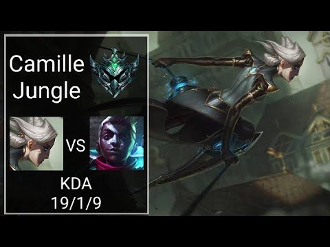 [WR] Camille vs Ekko (Jungle) | SEA Platinum | Patch 3.3A