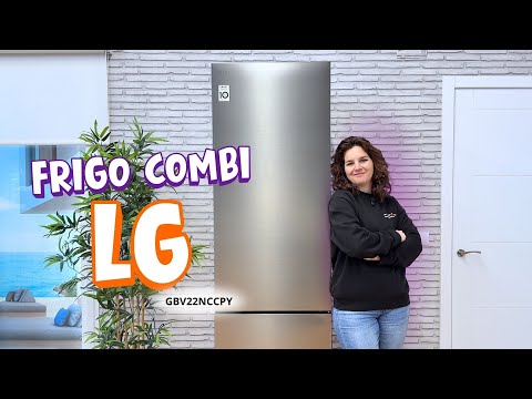 ❄ Lg GBV22NCCPY | Frigorífico combi con 387l, Total No Frost y diseño Premium