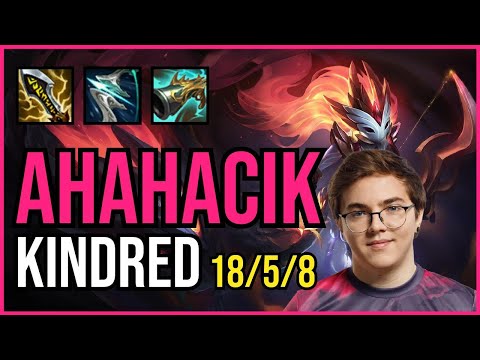 AHAHACIK - KINDRED vs. DR. MUNDO Jungle | EUW CHALLENGER | PATCH 11.1