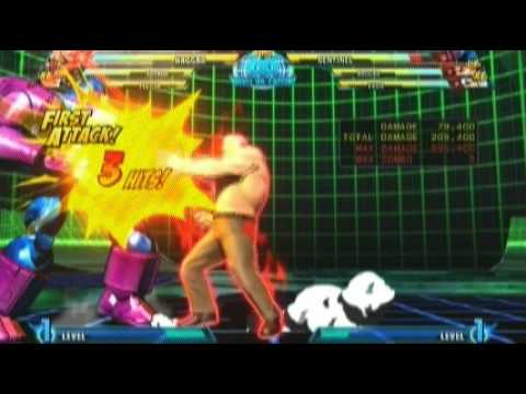 [MvC3] Haggar Lv1 X-Factor meterless death combo