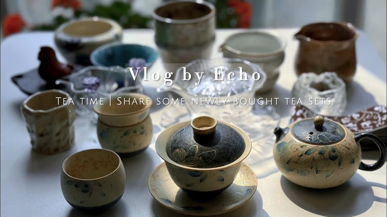 These are the new tea sets we have recently acquired.🍵