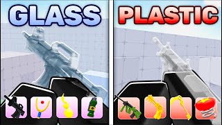 Glass VS Plastic, Which One Is The BEST In Roblox Rivals?