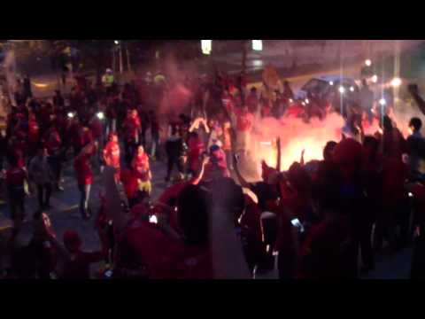 "la banda del ROJO clasico 287" Barra: La Banda del Rojo &bull; Club: Municipal &bull; País: Guatemala